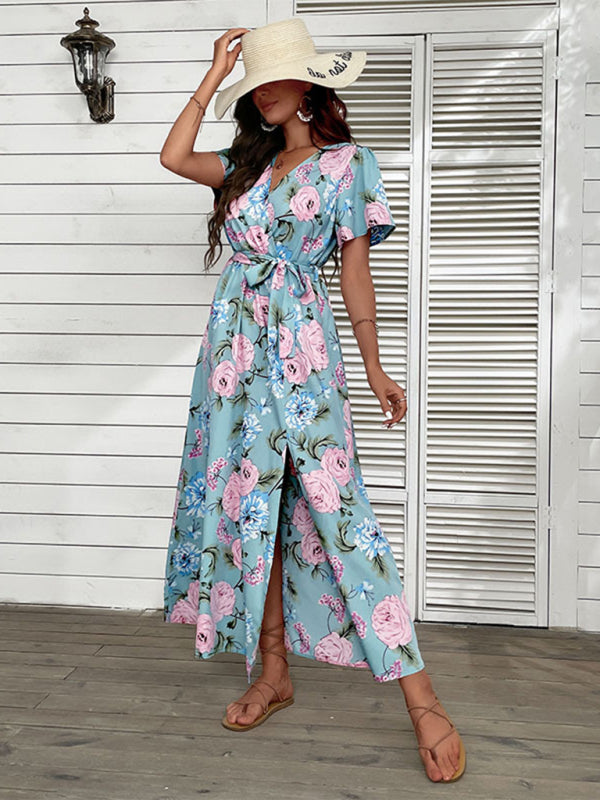 Blue Zone Planet |  print summer dresses BLUE ZONE PLANET