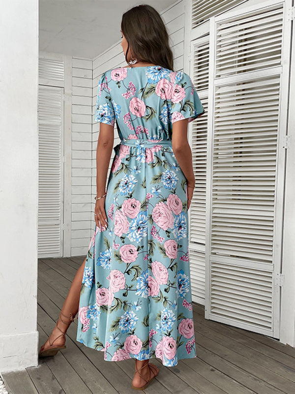 Blue Zone Planet |  print summer dresses BLUE ZONE PLANET