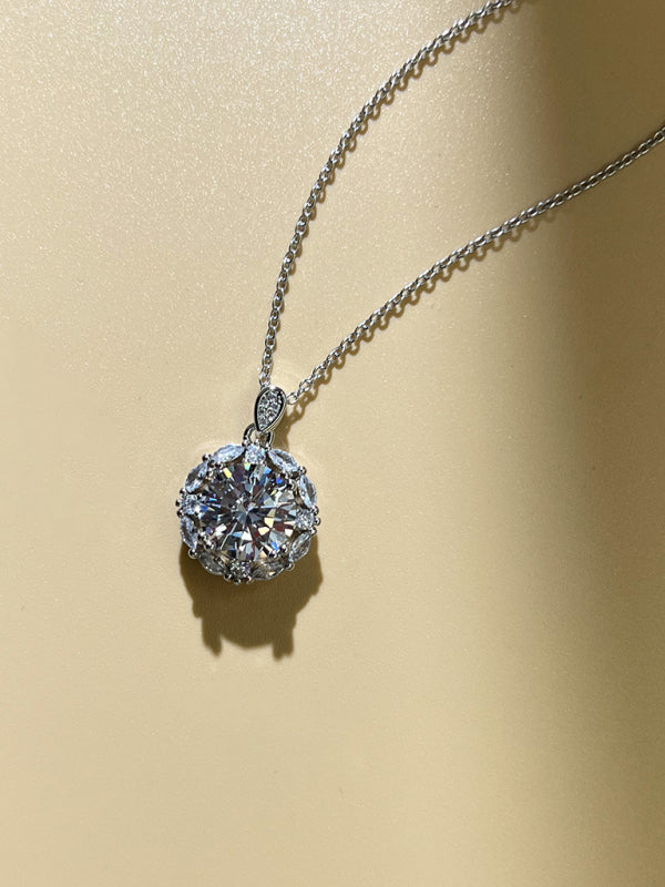 Dove Egg Pendant Simulation Moissanite Necklace Women's Jewelry BLUE ZONE PLANET