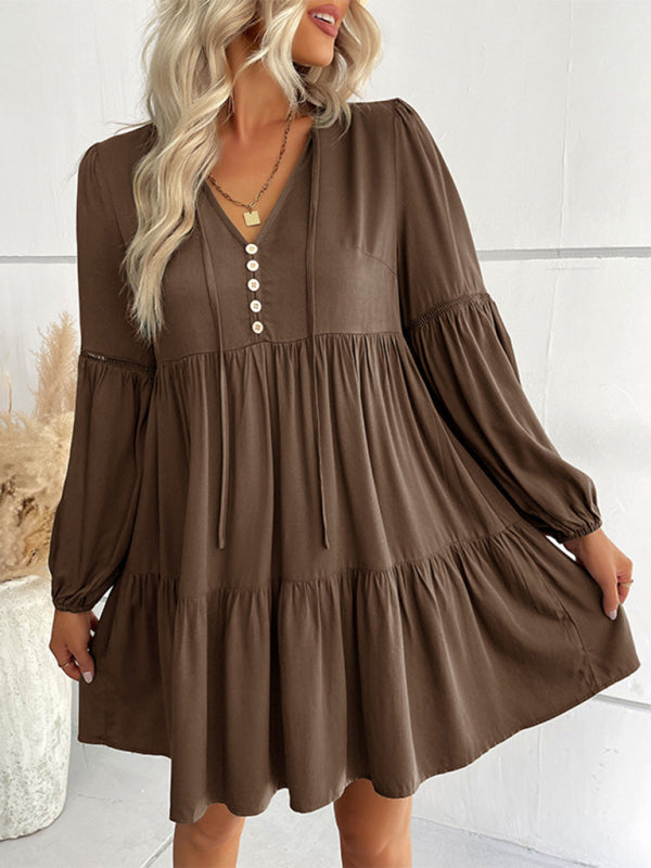 long-sleeved green autumn and winter solid color foreign trade dress kakaclo
