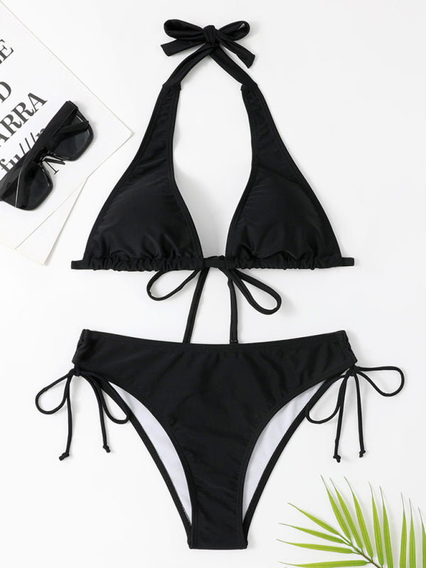 Blue Zone Planet |  Women's two-piece sexy strappy bikini swimsuit BLUE ZONE PLANET