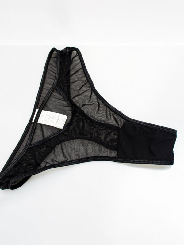 Blue Zone Planet | Sexy lingerie garter belt three-piece uniform set-TOPS / DRESSES-[Adult]-[Female]-2022 Online Blue Zone Planet