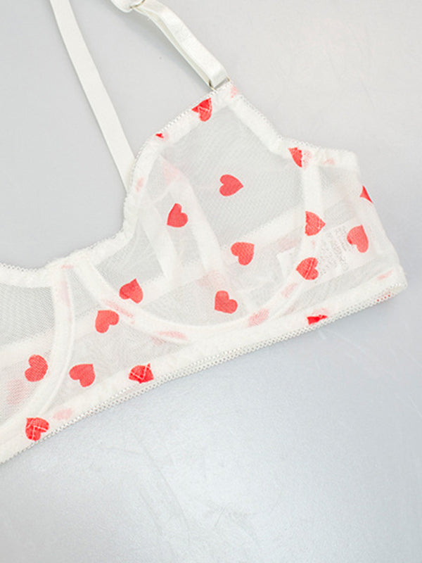 love mesh underwear set kakaclo