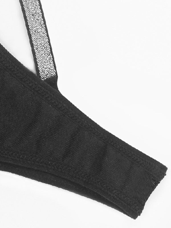 Blue Zone Planet |  New sexy low-waist lace women's underwear, breathable mesh, hollow straps, seamless thong kakaclo
