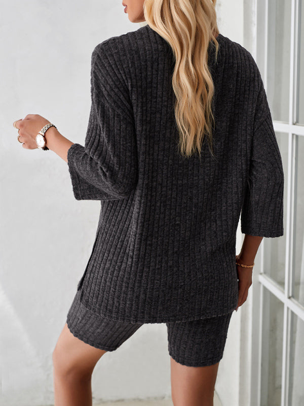 Bella's Round neck and mid-sleeve outfit set BLUE ZONE PLANET