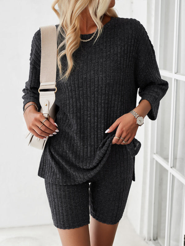 Bella's Round neck and mid-sleeve outfit set BLUE ZONE PLANET