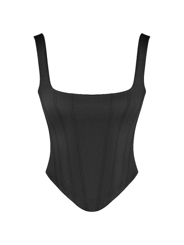 New women's camisole elastic tight vest top kakaclo