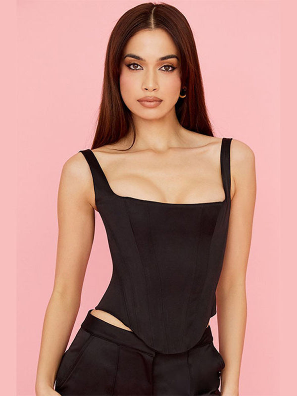 New women's camisole elastic tight vest top kakaclo