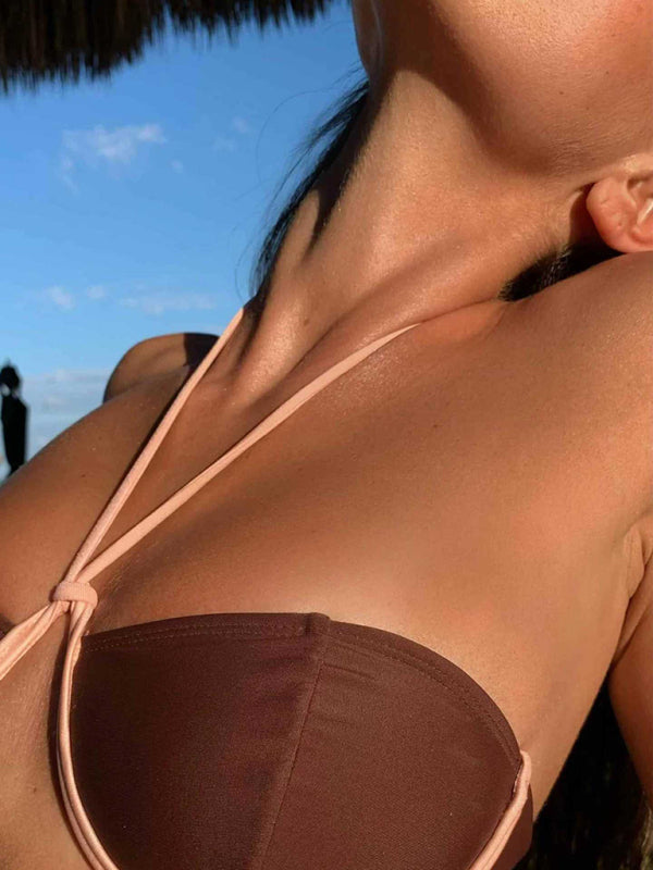 Blue Zone Planet |  split swimsuit bikini BLUE ZONE PLANET