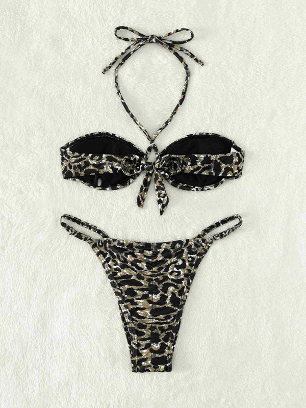 Blue Zone Planet |  split swimsuit bikini BLUE ZONE PLANET