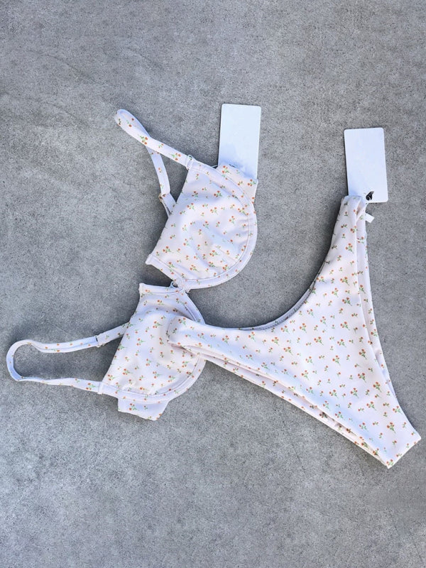 Women's one-piece swimsuit retro polka dot underwire push-up sexy bikini kakaclo