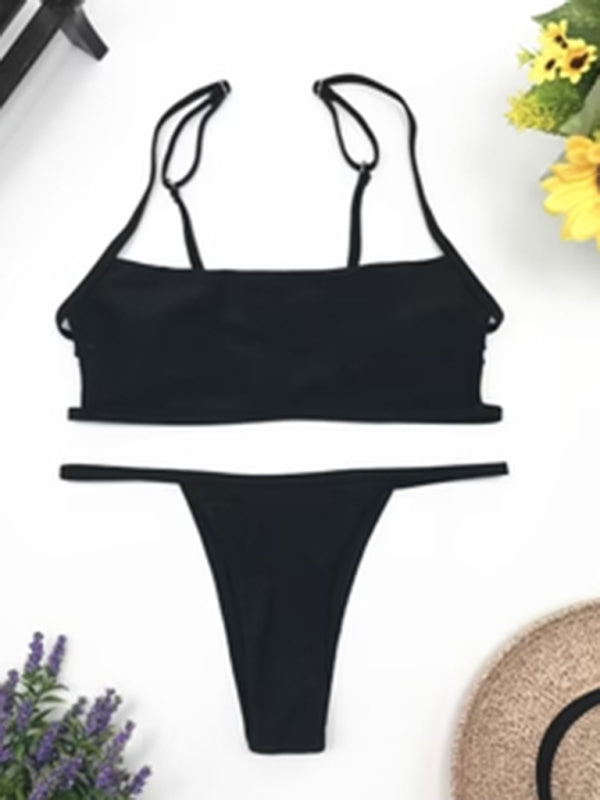 backless swimsuit thong swimsuit BLUE ZONE PLANET