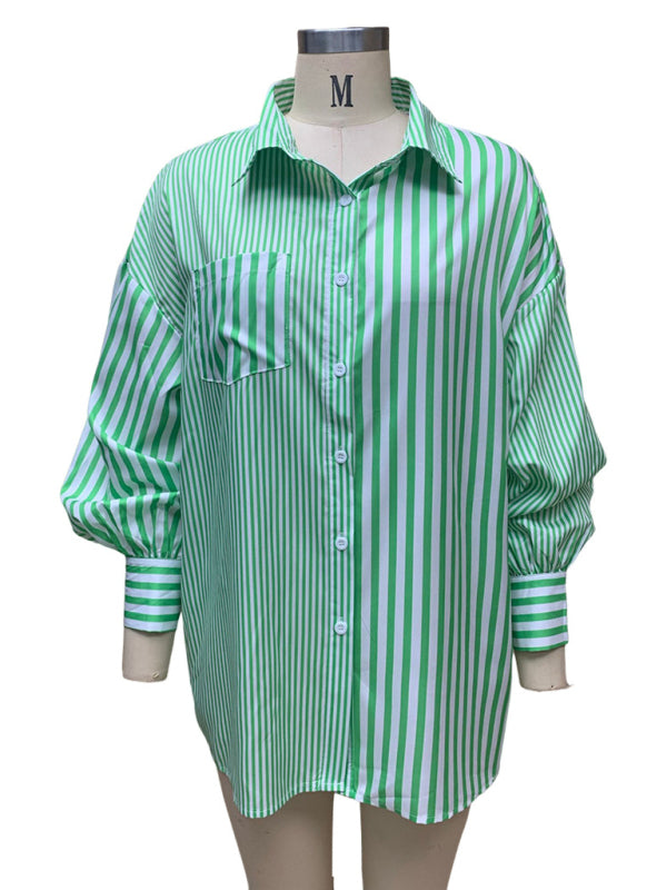 simple shirt long sleeve striped shirt kakaclo