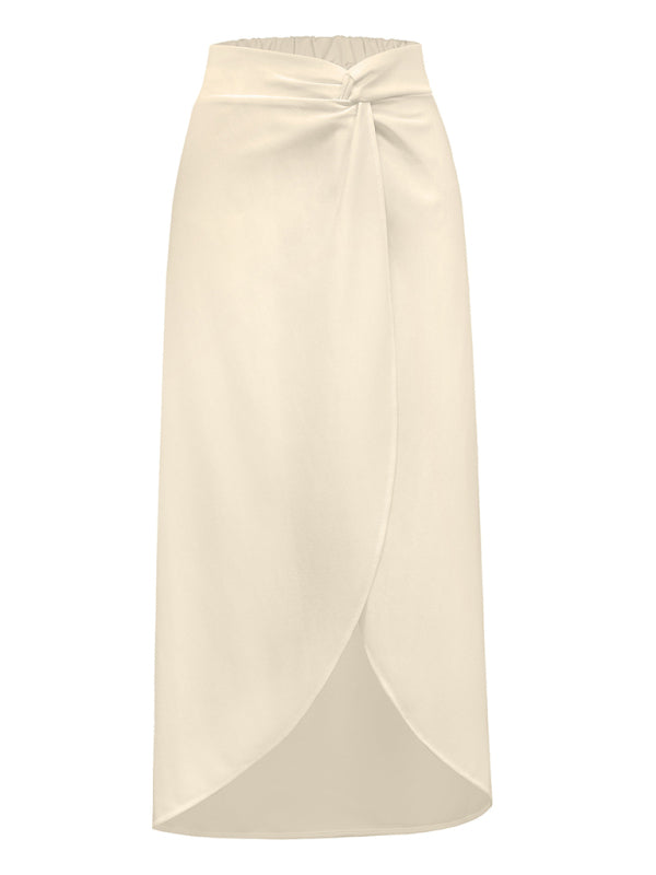 Zara's Color Block Swimsuit and Wrap Skirt Set kakaclo
