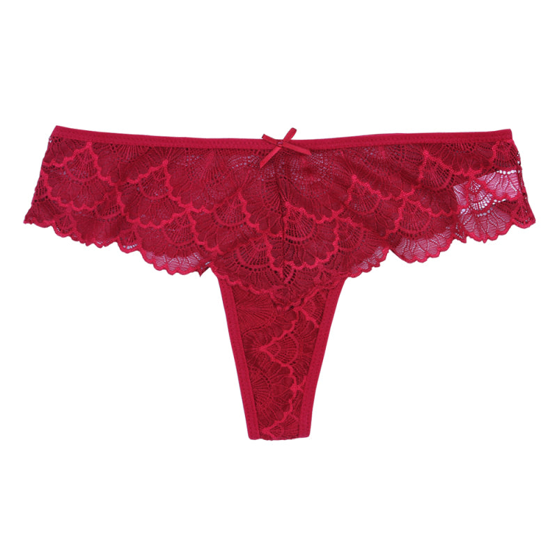 Women's Breathable Comfort Lace Thongs kakaclo